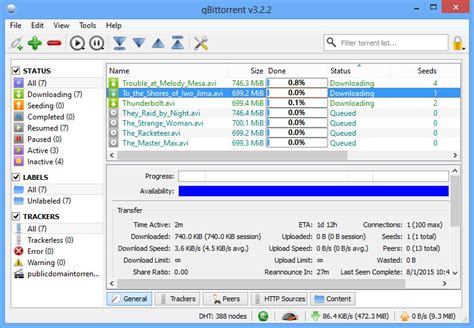 qBittorrent download 